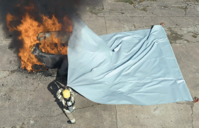 Electric Vehicle Car Fire Blanket