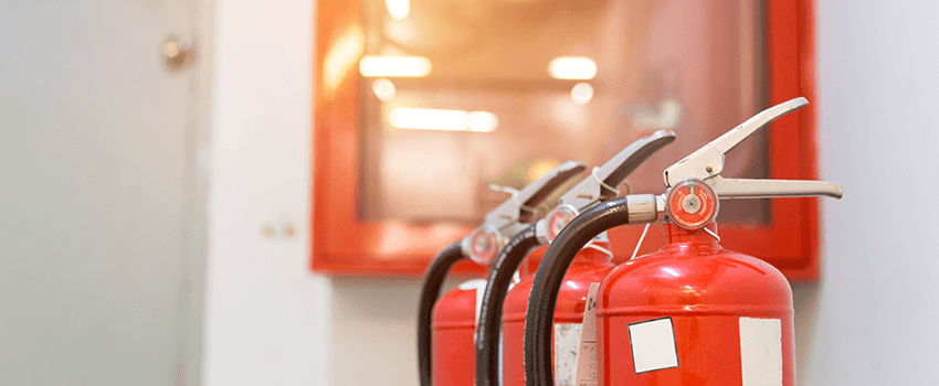 fire extinguishers