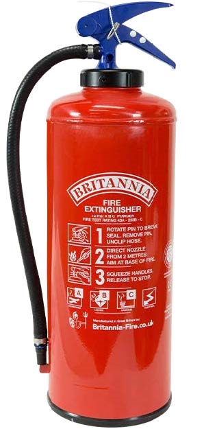 ABC dry powder fire extinguisher