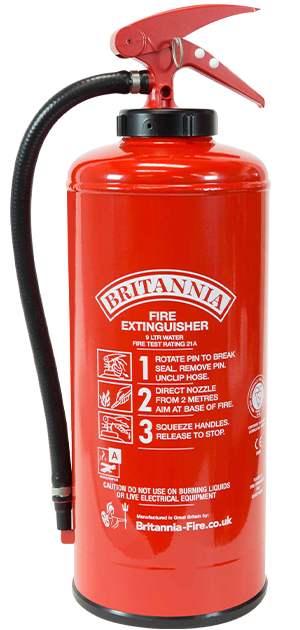 Water Cartridge Operated Fire Extinguisher 9 litre